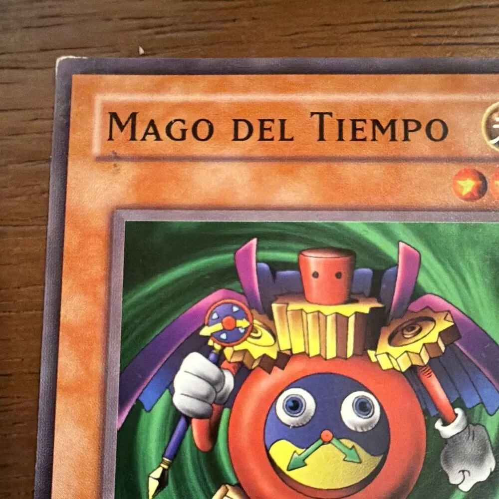 Konami Yu-Gi-Oh! TCG Time Wizard Mago del Tiempo BJI-S015 1st Ed Spanish
